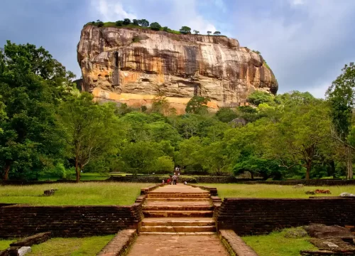 Exploring Sigiriya Rock Fortress